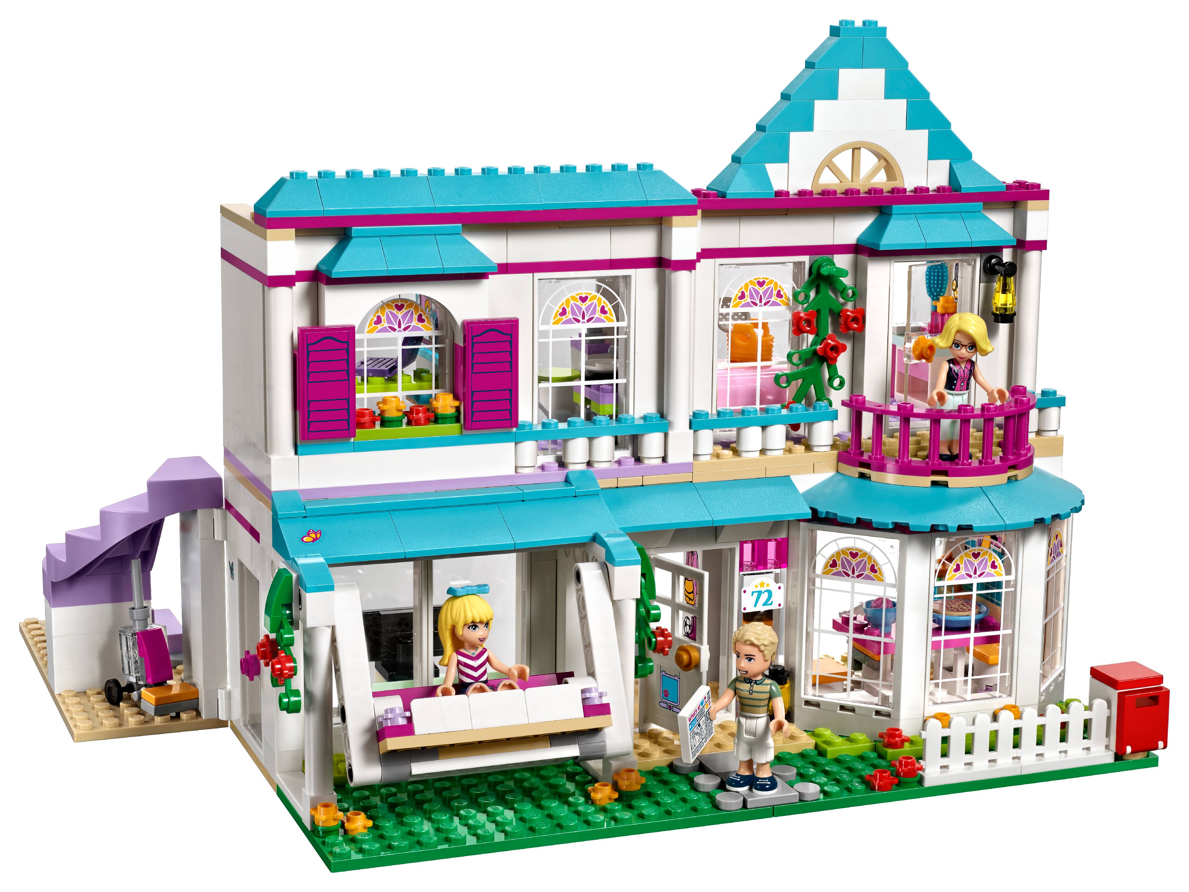 LEGO Friends Stephanie's House 41314 Toy Dollhouse Playset (622 pcs) - image 5 of 6