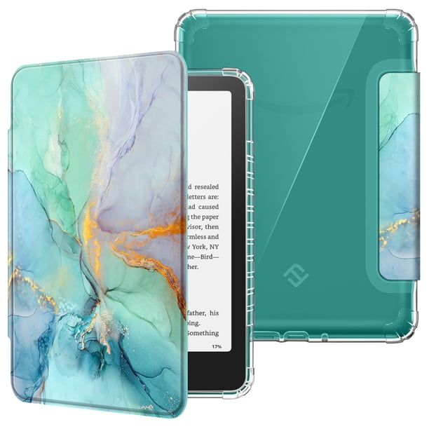 Funda Fintie para Kindle Paperwhite 12.ª generación 2024 Emerald Marble