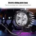 thumbnail image 2 of 4 LED bicicleta eléctrica plegable luz delantera aluminio 12W Ebike cuerno faro Ehuebsd  Accesorios para bicicletas, 2 of 8
