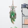 thumbnail image 6 of Ornaments Craft, Wall Hang Portable with Feathers Home Decoration Dream Net for Car Wedding, Party ,Adult, Lovers Style C, 6 of 8