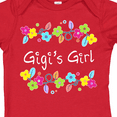 thumbnail image 4 of Inktastic Gigis Girl- bright flowers Girls Baby Bodysuit, 4 of 5