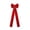Red, variant on MYUNNIL Christmas Tree Bow Decor, Giant Soft Snow Lace Hanging Bow Christmas Tree Decoration with Long Flowing Ribbon, 13" x 29" Gentle Seasonal Ornament for Holiday Party Wedding Wall, Hot Pink
