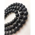 thumbnail image 2 of K-KED Black Lava Rock Stone Round Beads 6mm 8mm 10mm 12mm 15.5" Strand-10 mm, 2 of 6