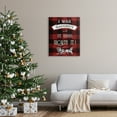 thumbnail image 3 of Stupell Industries Funny Plaid Christmas Holiday Painting Gallery Wrapped Canvas Print Wall Art, 30 x 40, 3 of 8