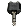 thumbnail image 4 of 2X 6.35mm 1/4 Inch Male Stereo to 2 Dual Female Y Splitter Audio Adapter Converter, 4 of 5