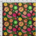 thumbnail image 4 of oneOone Cotton Poplin Magenta Fabric Tropical Fruit Fabric For Sewing Printed Craft Fabric By The Yard 42 Inch Wide, 4 of 6