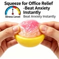 thumbnail image 2 of Squishies Toys Squish Colorful Dumplings Stress Balls Fidget Sensory Toys Squeeze Ball Stress Relief Toys Sensory Party Favor Gift A Pink, 2 of 7