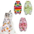Cat Sterilization Clothes Cat Recovery Suits Cotton Recovery Body Wraps
