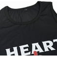 thumbnail image 6 of Heart Warrior Women’s Black LVAD Tank Top – 100% Cotton Sleeveless Shirt with Bold Print, Durable Breathable Activewear, 6 of 6