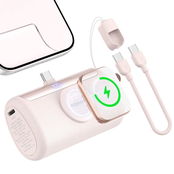Cargador portátil RORRY PalmGo 10000 mAh PD 22,5 W de carga rápida