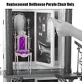 thumbnail image 3 of Replacement Parts for Ever After High 2 in 1 Castle/High School Playset - DLB40 ~ Replacement Purple Dollhouse Chair, 3 of 6
