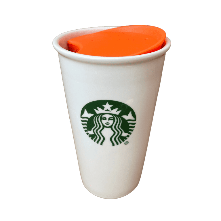 Mie Replacement Lid for Coffee Mug & Tea Cup - Competible with Starbucks Ceramic Travel Mug 10oz / 12oz / 16oz, Tumbler Lid, Mug Lid, Cup Lid (Light