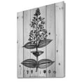 thumbnail image 2 of Designart 'Ancient American Flora VI' Traditional Print on Natural Pine Wood, 2 of 5
