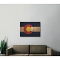 thumbnail image 3 of DaydreamHQ Colorado State Flag on Wood - Indoor and Outdoor Safe Wall Decor 33x24, 3 of 5