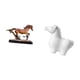 thumbnail image 5 of Figura de caballo en miniatura, escultura coleccionable de resina, estatua decorativa con detalles realistas y superficie lisa, ideal para regalar., 5 of 8