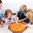 thumbnail image 2 of Torneo de juegos de mesa Crokinole & Checkers de 30 pulgadas, 2 of 7