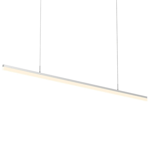 Sonneman 2349 Stiletto 72" Wide Linear Led Chandelier - Silver