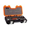 thumbnail image 2 of Bahco S160 S160 Socket Set 16-Piece 1/4-Inch Drive, 2 of 3