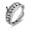 Style 4, variant on 925 Silver Adjustable Anxiety Ring Relieve Fidget Spinner Worry Beads Meditation-Adjustable-Style 3