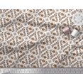 thumbnail image 3 of Soimoi Rayon Fabric Ogee Damask Printed Fabric 1 Yard 56 Inch Wide, 3 of 5