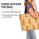 thumbnail image 2 of Balery Pineapples Bolsa Tote Estilo Estético con Cremalleras, Bolsa de Hombro, Bolsa de Compras Grande y Plegable, 2 of 8