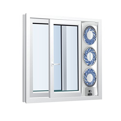 Bionaire Thin Window Fan With Manual Controls Home Garden