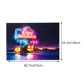 thumbnail image 3 of EeaseCA Scary Photo Backdrop Halloween Pumpkin Photoshoot Studio Props Background Cloth, 3 of 7