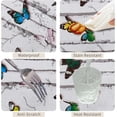 thumbnail image 4 of 60x84inches Rectangle Tablecloth Colorful Butterfly Print Decorative Table Cloth Waterproof and Stain Resistant Table Cover for Home Kitchen Dining Room Picnic Patio Indoor Outdoor Party Use, 4 of 7