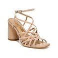 thumbnail image 1 of Sam Edelman Womens Daffodil Embossed Caged Dress Heels Tan 7.5 Medium (B,M), 1 of 3