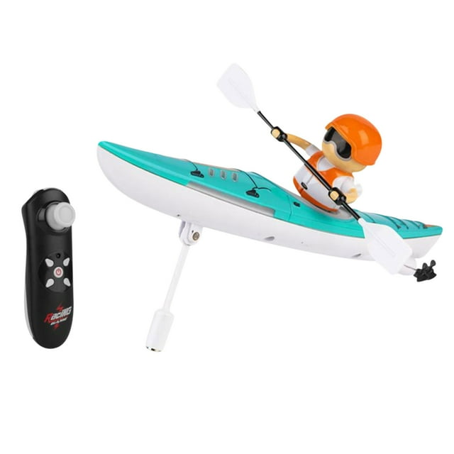 Colorful Remote-Controlled Rowing Kayak Competitive Water Proof Rowing Double Mode Driving Balanced Water Remote-Controlled Boats