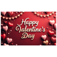thumbnail image 1 of Valentine's Day Party Decoration Banner Heart Design Backdrop Event Photo Props Love Celebration Romance Gift Box Background, 1 of 4