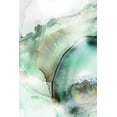 thumbnail image 2 of PI Studio 17x24 White Modern Wood Framed Museum Art Print Titled - Mint Bubbles II, 2 of 4