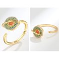 thumbnail image 2 of Guardurnaity Anillo giratorio de descompresión para mujer, multifuncional Vintage, anillos antiestrés, joyería portátil para dedo Ropa, zapatos y accesorios Miscelánea Oro, 2 of 6