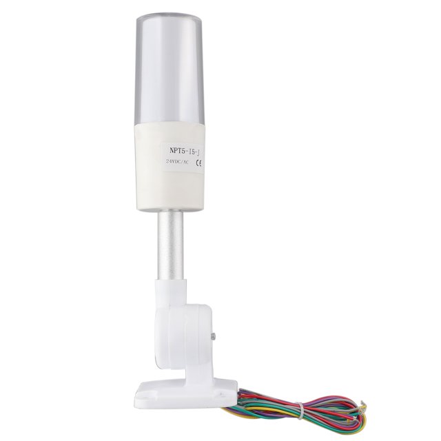 Alarme de Sirène LED avec Buzzer 24V Lampe de Signalisation Pliable Indicateur Tour Couche Sonore