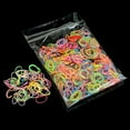 thumbnail image 4 of Glow In The Dark Rubber Bands - 1000 Piece Mega Value Pack with Clips for Various Home Uses 1000PCS, 4 of 8