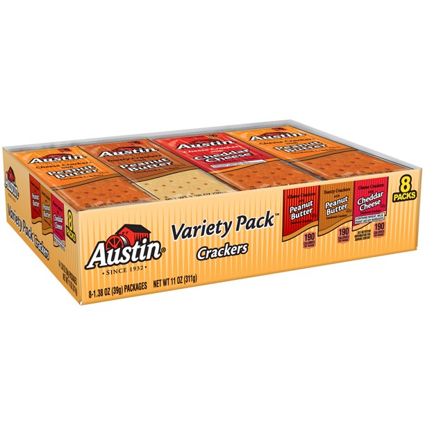 Austin Cheese PB Toasty Crackers / PB & Cheese & Cheddar Cheese