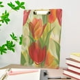 thumbnail image 7 of Tulip Floral Acrylic Clipboards A4 Standard Letter Size Clipboard 12.5" X 9" Clip Board for Students Teacher Office, 7 of 7