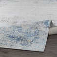 thumbnail image 5 of Pasargad Home Stella Collection Power-Loomed Light Grey/Beige Area Rug- 8' x 10', For Indoor Space and all Age of Group, 5 of 5