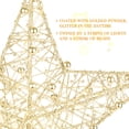 thumbnail image 4 of ETEREAUTY Golden Star Christmas Tree Topper, Rustproof Fine Iron, 20 LED Lights, Easy Installation for Home, 4 of 8