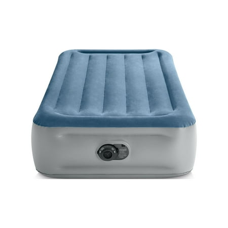 Intex 15" Essential Rest Dura-Beam Airbed Mattress with Internal Pump included - Twin