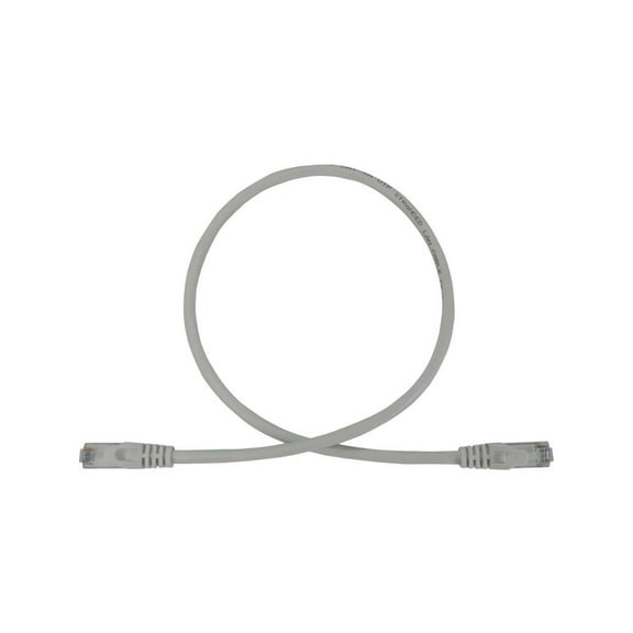 Eaton Tripp Lite Series Cat6a 10G Snagless Molded UTP Ethernet Cable RJ45 M/M PoE White 3 ft. 0.9 m