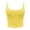 Yellow, variant on Womens Tank Tops Square Neck Sleeveless Women's Fitted Basic Tops Womens Summer Clothing Womans Clothes