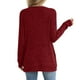 thumbnail image 5 of Neewe Womens Classic Plain Long Sleeve Tops Fall Winter Pullover T Shirts Round Neck Casual Fashion Basic Sweatershirt with Pocket, 5 of 7