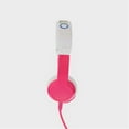 thumbnail image 3 of BuddyPhones Explore Volume Limiting Wired Kids Foldable Volume Limiting Headphone with Travel Bag - Pink, 3 of 13