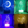 thumbnail image 2 of Sailor Moon Anime figuras juguetes Manga Tsukino Usagi luz nocturna Mizuno Ami lámpara acrílica para decoración de dormitorio, regalo de cumpleaños para niños, 2 of 4