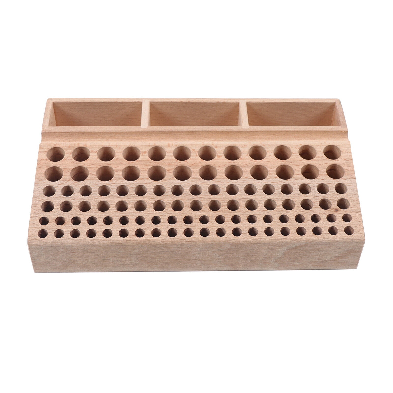 MIDUO 98 Holes Punch Storage Rack Wooden Professional Leather Craft ...