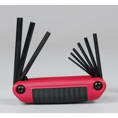 

Eklind Tool Eklind Tool - 25911 - 5/64 to 1/4 SAE Ergo Fold Hex Key Set Multi-Size in. 9/pc.