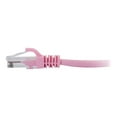 thumbnail image 1 of C2G 30ft Cat6 Snagless Unshielded (UTP) Ethernet Network Patch Cable - Pink - Patch cable - RJ-45 (M) to RJ-45 (M) - 30 ft - UTP - CAT 6 - snagless, stranded - pink, 1 of 3