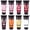 8 Harvest Colors, variant on AUREUO Metallic Acrylic Paint Set - 8 Essential Colors 0.71 fl oz / 21ml Tubes Gold Silver Art Paints for Crafts Decor Rich Pigments Non-Toxic Painting Supplies for Artists