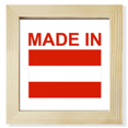 thumbnail image 1 of Autriche Pays Amour Carré Cadre Photo Mur Table Affichage, 1 of 3